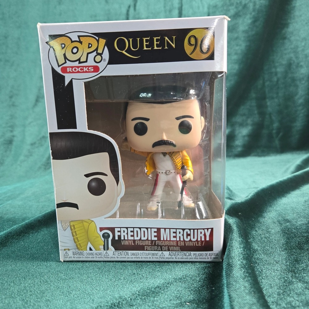 Funko Pop Rocks Queen Freddie Mercury #96‎ Vinyl Figure